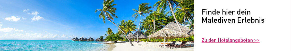 Jetzt Urlaub auf den Malediven buchen